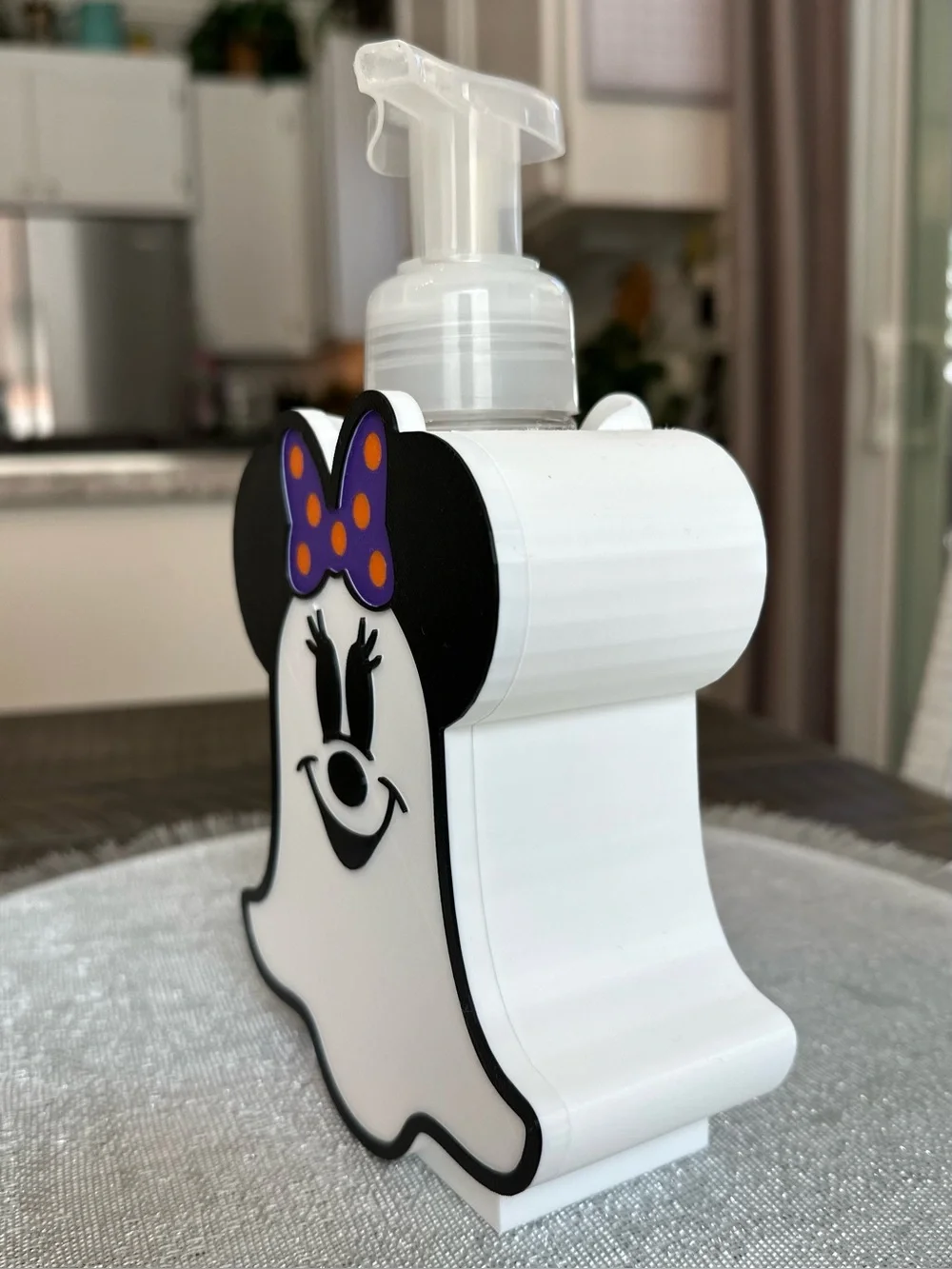 Disney Halloween Ghost Minnie Soap Holder for Bath & Body Works Bottles